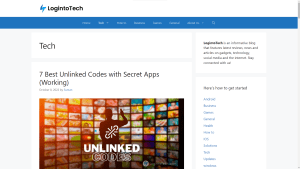 logintotech Tech site